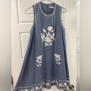 Denim Blue Zara Dress